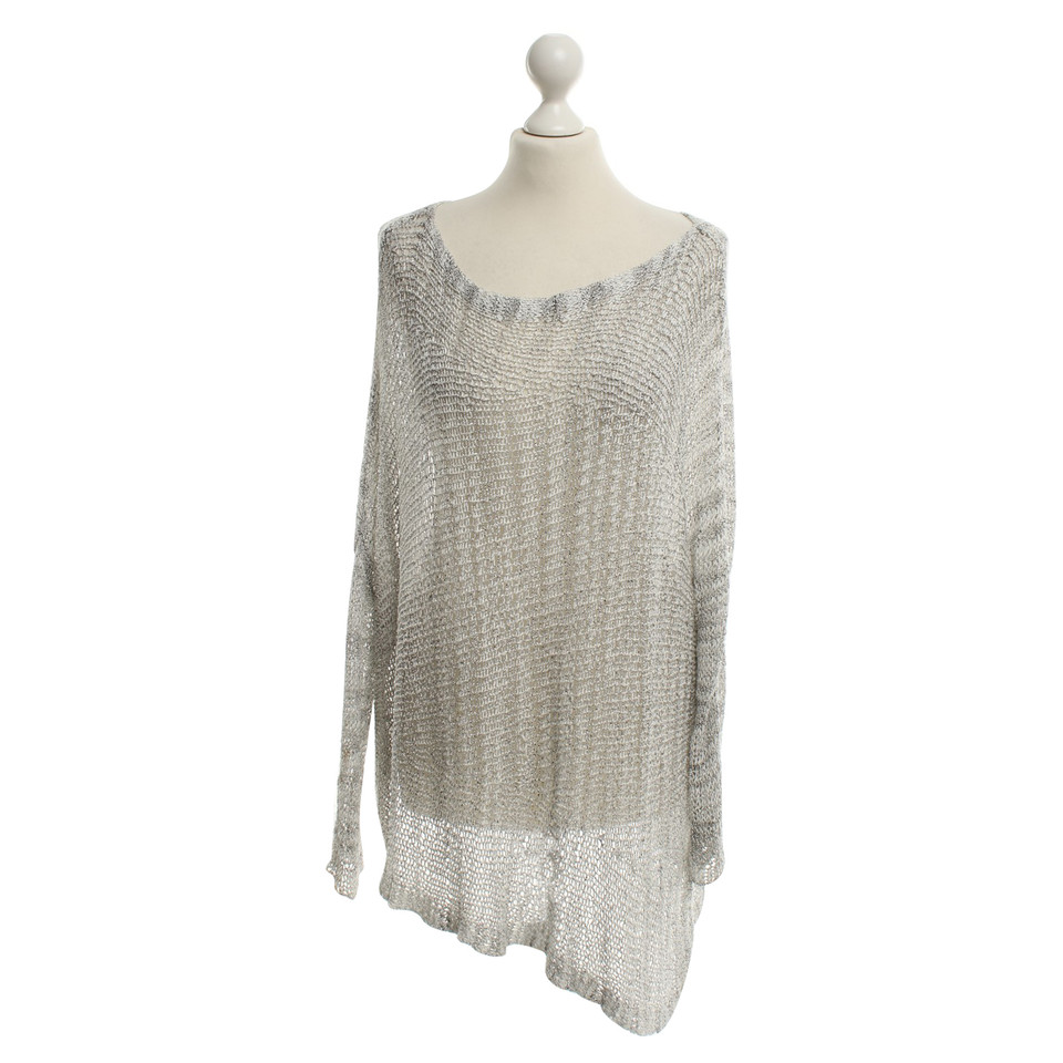 Helmut Lang pull en tricot en gris