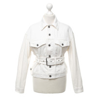 Proenza Schouler Jacke/Mantel aus Baumwolle in Weiß