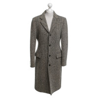 Ralph Lauren Wool coat with herringbone pattern