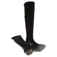 Prada Overkneel boots from suede