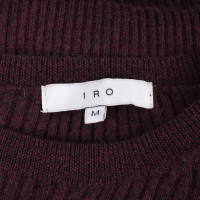 Iro Knitwear Wool in Bordeaux
