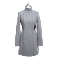 Max Mara Manteau en gris clair moucheté