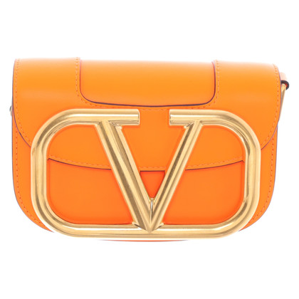 Valentino Garavani Supervee aus Leder in Orange