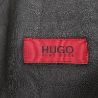 Hugo Boss Manteau en fourrure marron