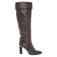Pollini Boots in donkerbruin