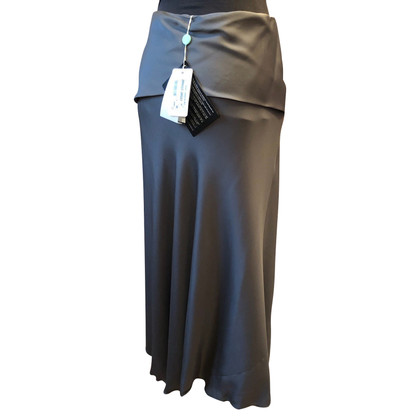 Armani Collezioni Skirt Silk in Silvery