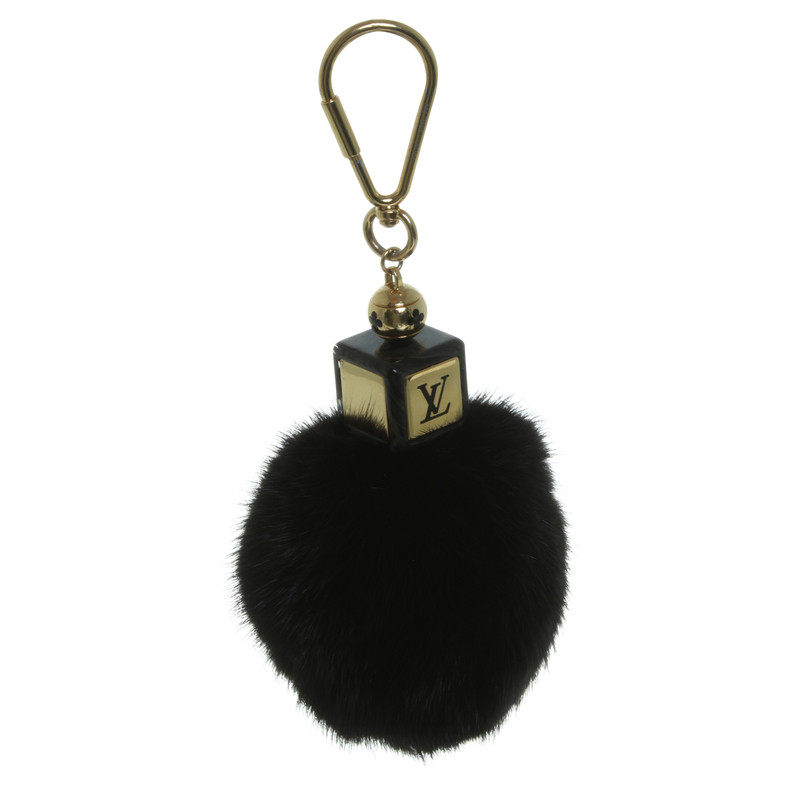 Louis Vuitton Key ring with fur