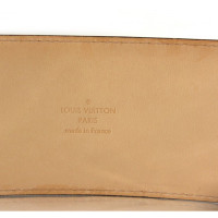 Louis Vuitton belt Initials vernis amarante