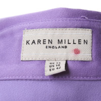 Karen Millen Blouse chemise en violet