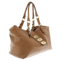 Mulberry Leather bag in brown