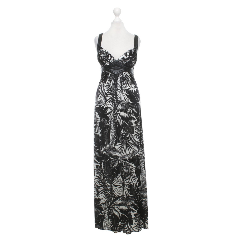 Sky Maxi dress in black and white