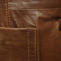 René Lezard Blazer Leather in Brown