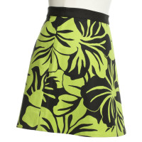 Michael Kors Mini skirt with a floral pattern