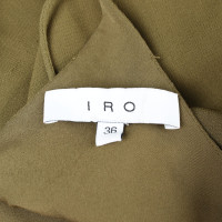 Iro Dress Viscose in Olive