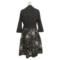 Diane Von Furstenberg Wrap dress in black / white