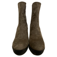 Hogan Ankle boots Suede in Beige