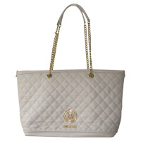 Moschino Love Handbag in Cream