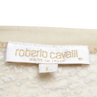 Roberto Cavalli top with animal print