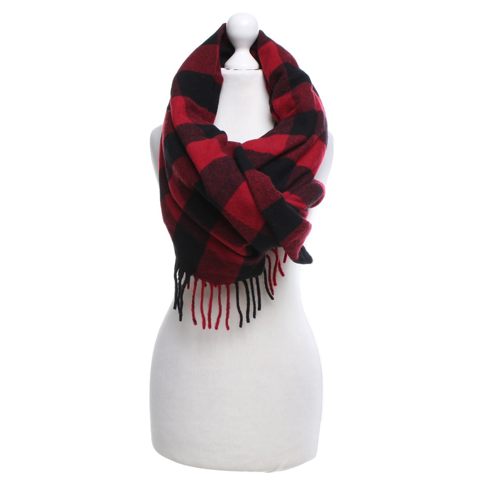 Dsquared2 Scarf with check pattern