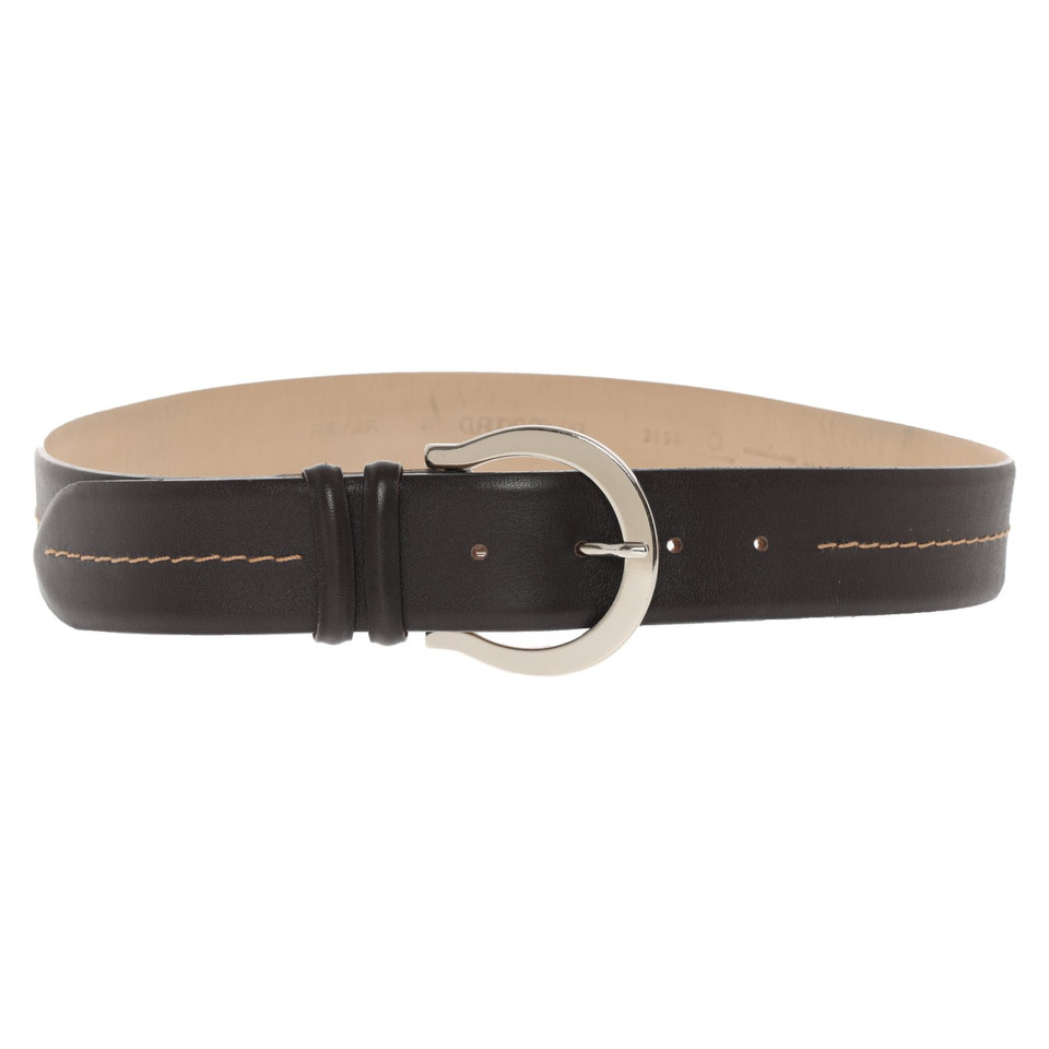 Orciani Ceinture en Cuir en Marron