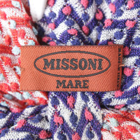 Missoni Tulband in rood / blauw