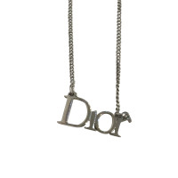 Christian Dior Kette aus Versilbert in Silbern