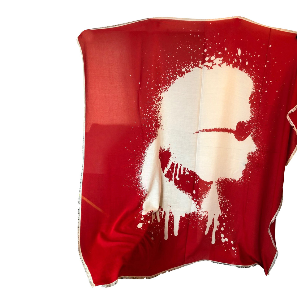 Karl Lagerfeld Schal/Tuch in Rot