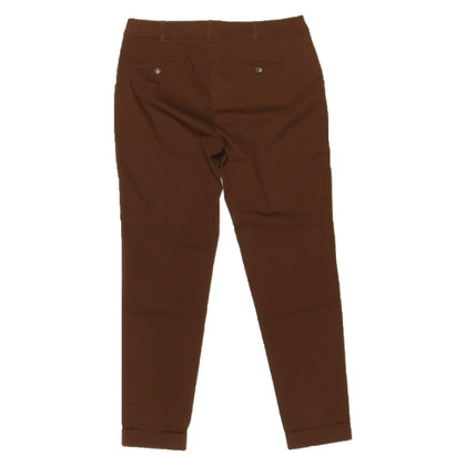 Luisa Spagnoli Trousers Cotton in Brown