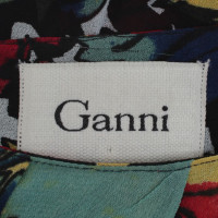 Ganni Robe avec imprimé floral