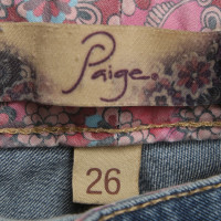 Paige Jeans Capri broeken in blauw