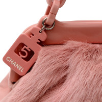 Chanel Shoulder bag Fur in Pink