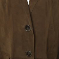 Mabrun Mantel aus Wildleder