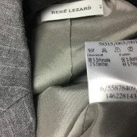 René Lezard Gestreepte blazer