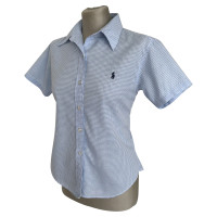 Ralph Lauren Geruite blouse