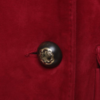 Dondup Jacket/Coat Suede in Red