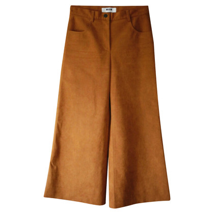Msgm Trousers in Brown