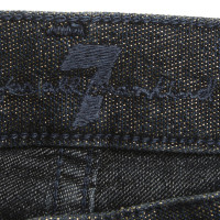 7 For All Mankind Blaue Jeans mit Effektgarn