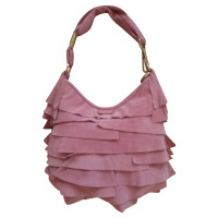 Yves Saint Laurent Handtasche aus Leder in Rosa / Pink