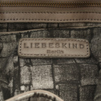Liebeskind Berlin Handtasche aus Leder in Grau