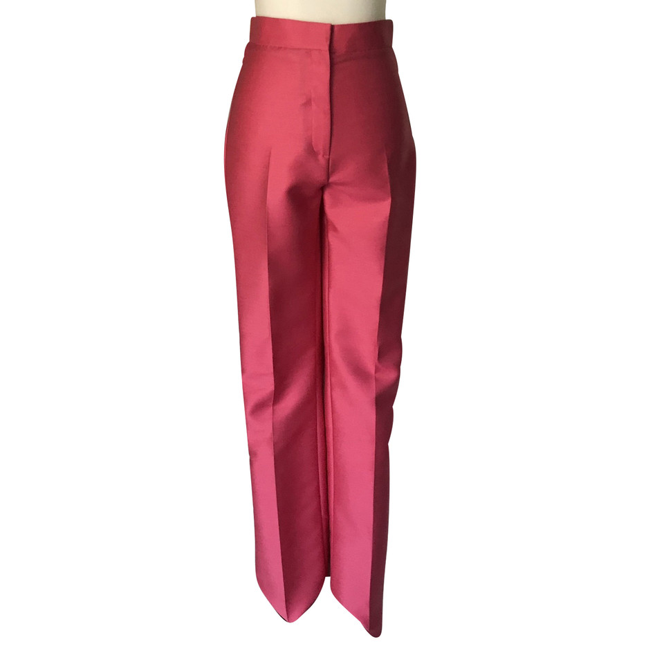 Zuhair Murad Hose aus Wolle in Fuchsia