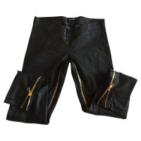 Balmain Slim Leather Pants 40 FR