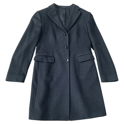 Tagliatore Jacke/Mantel aus Wolle in Grau
