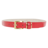 Aigner Belt in red