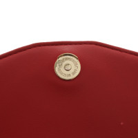 Moschino Love Shoulder bag Leather in Red