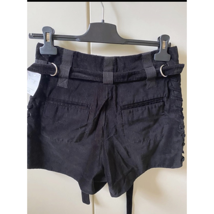 Iro Shorts aus Baumwolle in Schwarz