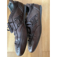Hogan Sneakers aus Leder in Braun