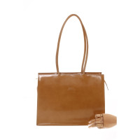 Longchamp Handbag Leather in Ochre