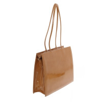 Longchamp Handbag Leather in Ochre