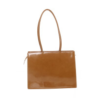 Longchamp Handbag Leather in Ochre