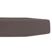 Hermès H Constance Gürtel aus Leder in Grau